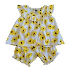Tucker & Tate Sunflower Short And Shirt Set Size 6 Months